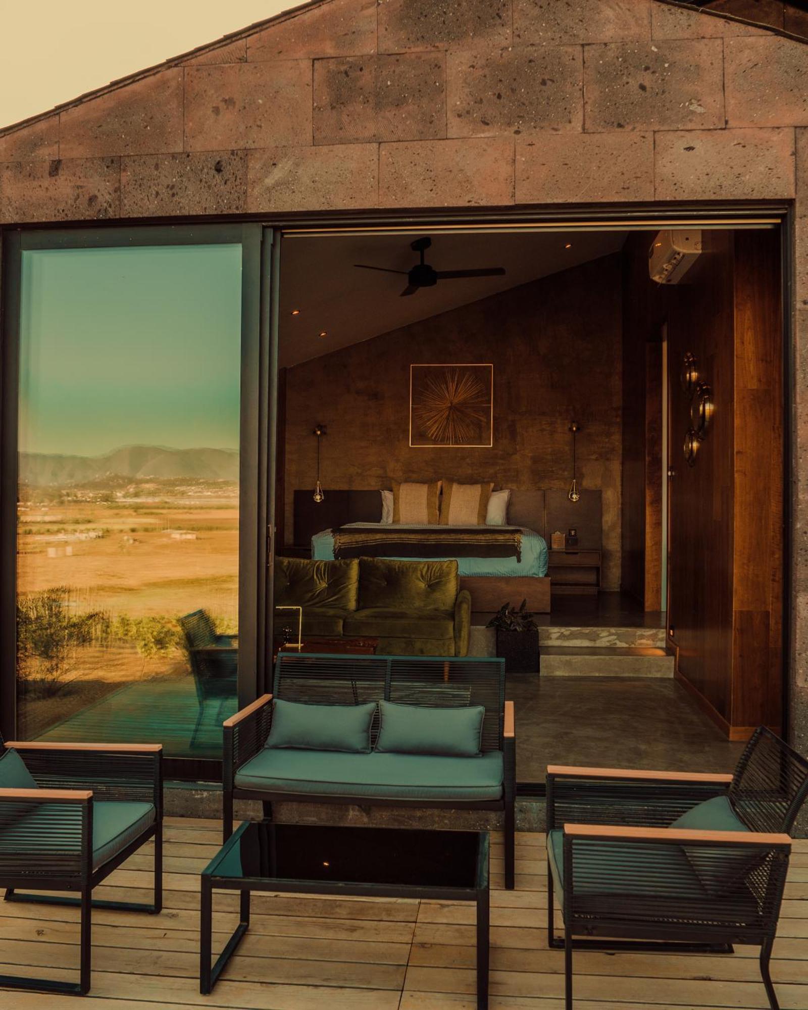 Bajo Estrellas Hotel Contemporaneo Валье-де-Гуадалупе Экстерьер фото